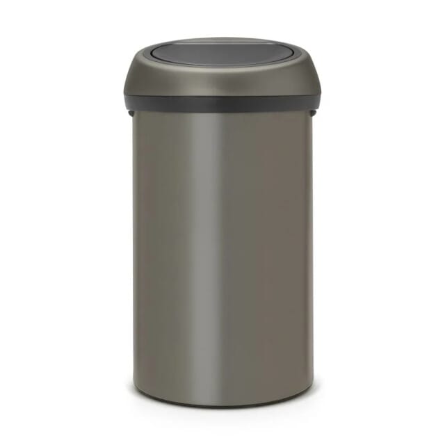 Brabantia Touch bin afvalemmer 60 liter platinum