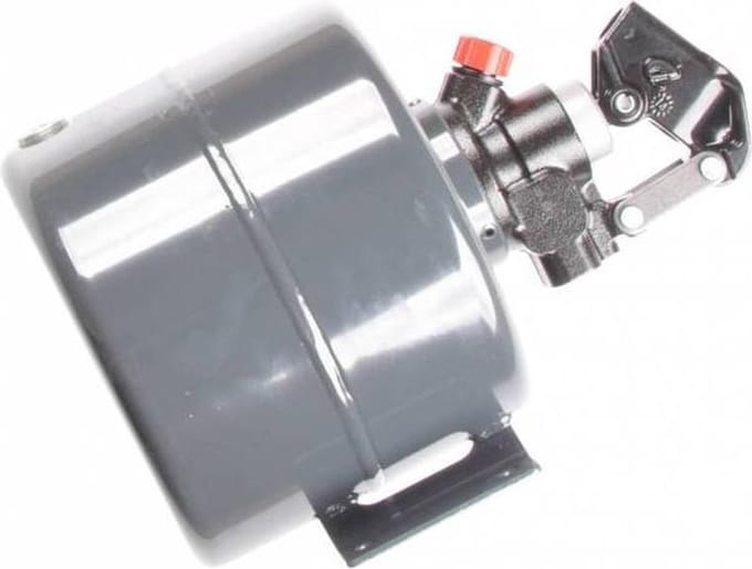 Handpomp - verzinkt - 8 liter reservoir