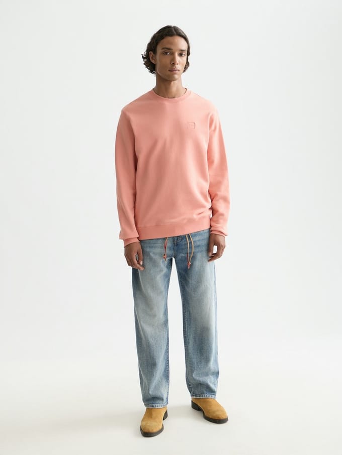 Scotch & Soda Seasonal Core Logo Badge Regular-Fit Sweatshirt