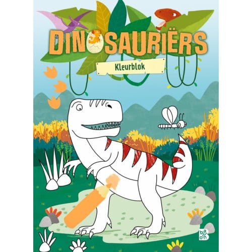 Dinosauriërs Kleurblok - Dinosauriërs