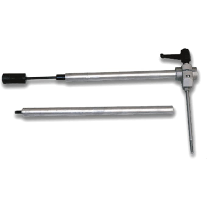 Centering device with handle -
