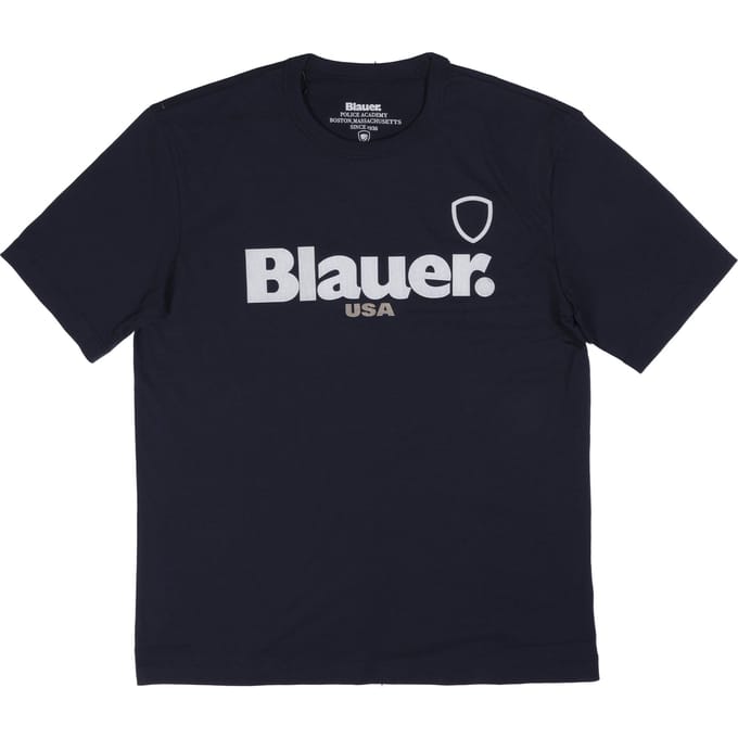 T-shirt Man Blauer _