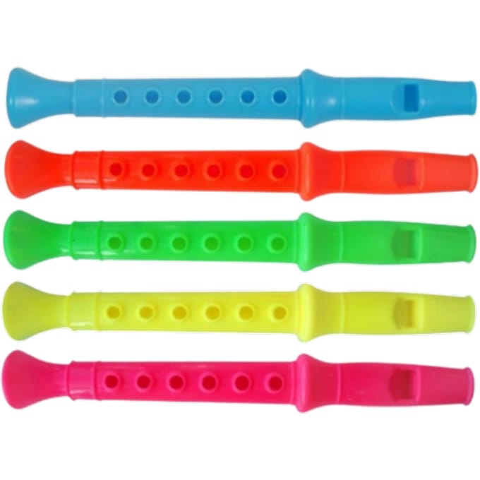 Fun Toys Flute Assorted 14 cm – 1 Stuk