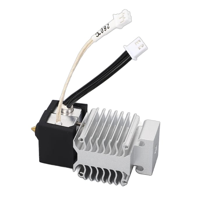 Kit Hotend pour Ender 3 V3 SE Gorge en Acier Inoxydable Buse en Laiton Housse en Silicone Isolée 3D gray