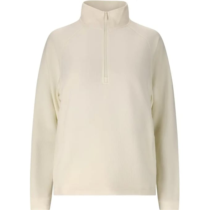 Dames sweatshirt met 1/2 rits Athlecia Franye