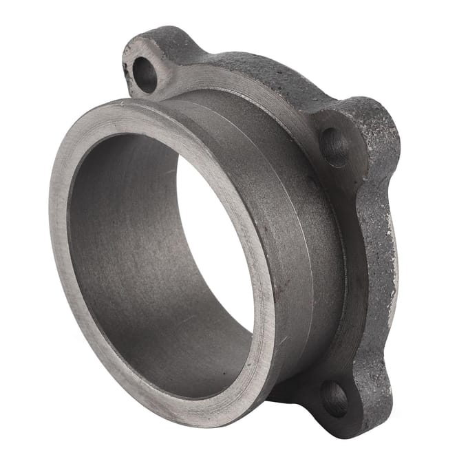 Turbo Charge Uitlaatflens 4 Bouten 2.5in naar 2.5in V-band Adapter Universeel Autoaccessoire