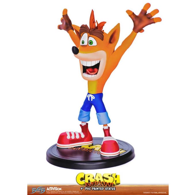 First 4 Figures Crash Bandicoot N. Sane Trilogy Crash Bandicoot 23cm PVC Statue