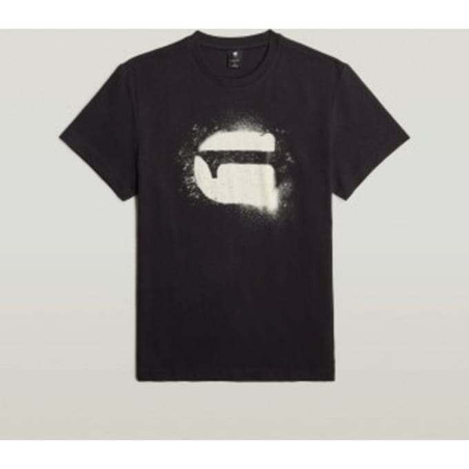 T-shirt Korte Mouw G-Star Raw Spray G Logo R T