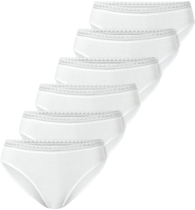 Schiesser Dames riosslip 6 pack 95/5 Modern Cotton