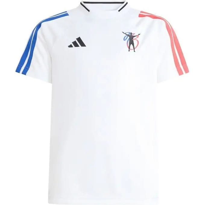 Adidas Jude Bellingham Korte Broeken Kinder - Wit - Maat 135 - 140 CM - Poly Jersey