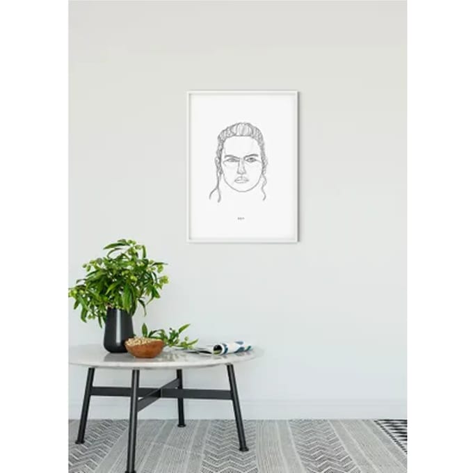 Komar Poster Star Wars Classic Force Faces Rey 40 X 50 Cm