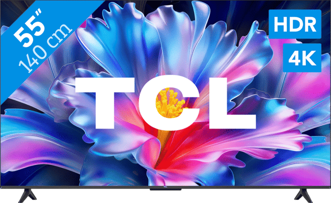 TCL 55P6L - 55 inch - 4K QLED - 2026 - Smart TV