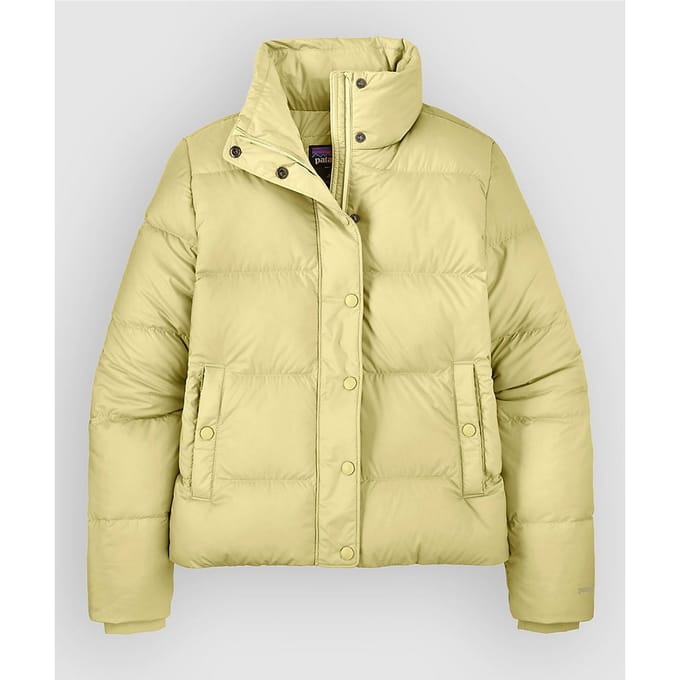 Patagonia Silent Down Puffer Jas groen