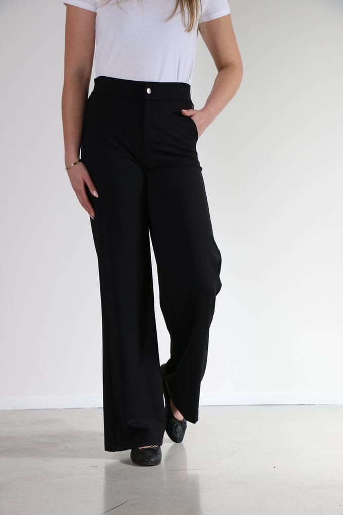 New Star - Dorian 2.0 zwart broek wijd model L32 - maat 32