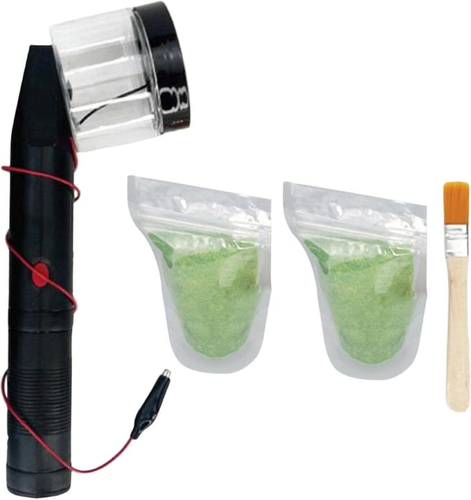 Statische Gras Applicator - Handheld Flocker - Landschap Creëren - 5000v Spanning - 18mm Gras Lengte - Zwart/Rood