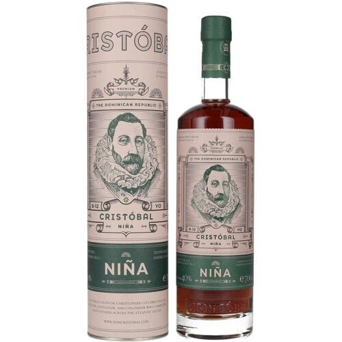 Ron Cristóbal Cristóbal NIÑA 40% Vol. 0,7l in geschenkverpakking