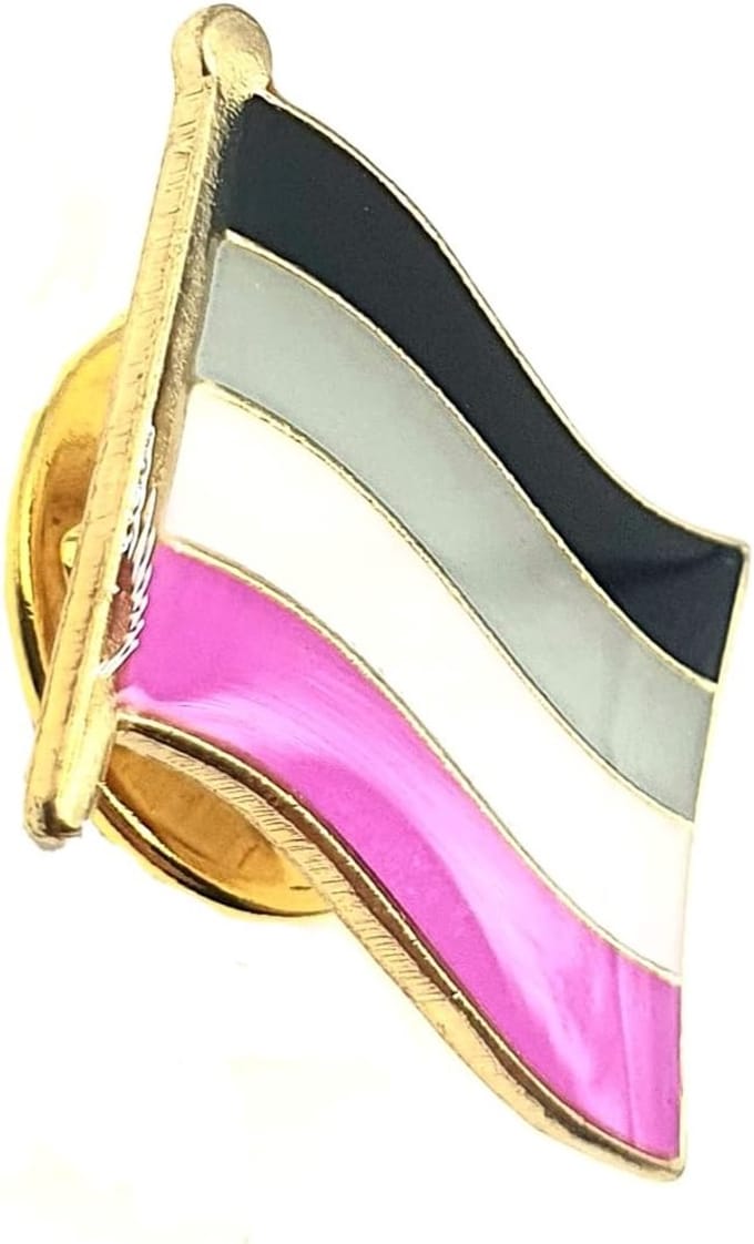 azen metalen emaille trots vlag pin badge, Metaal