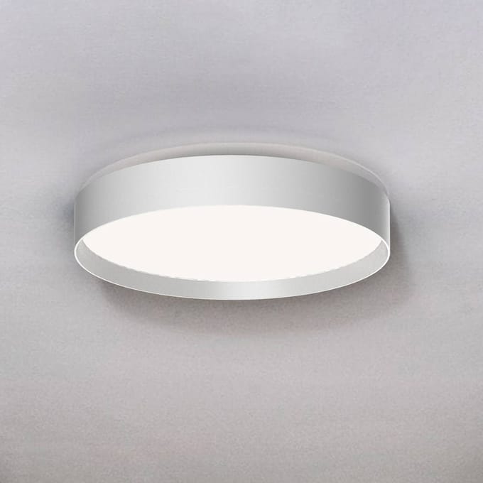 LOOM DESIGN LED plafondlamp Lucia, wit, Ø 35 cm aluminium