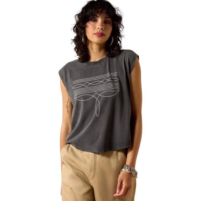 Dames mouwloos T-shirt Ariat Dallas