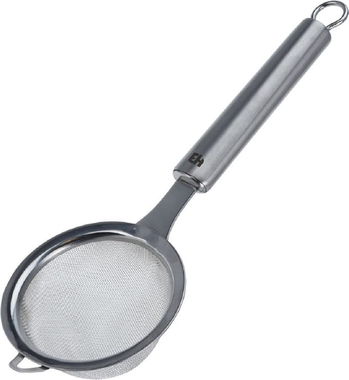 Excellent Houseware Mini zeefje van RVS - Dia 9 cm - keukenbenodigdheden - Keukengerei