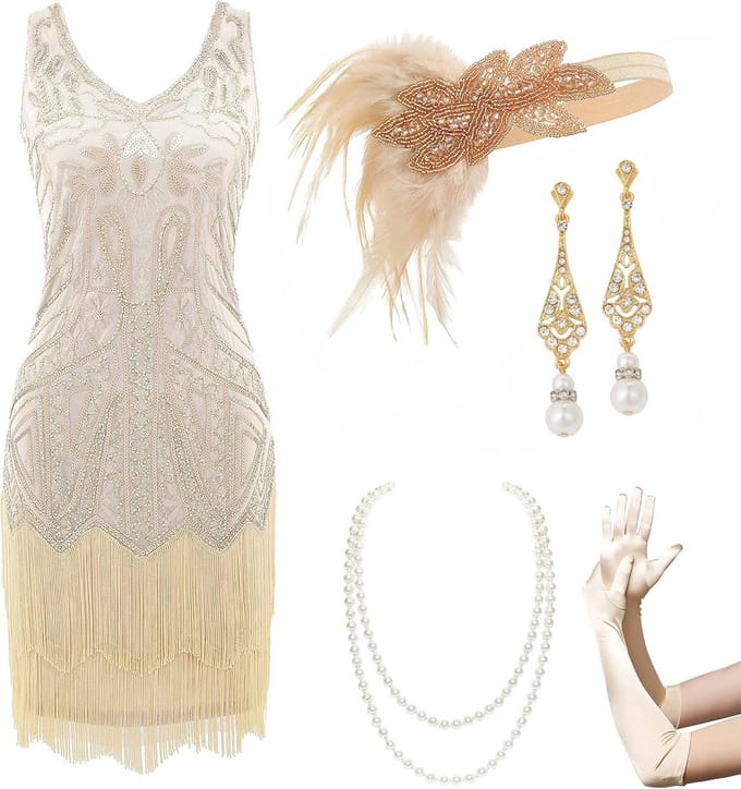 Elegante V-hals Cocktailjurk voor Dames