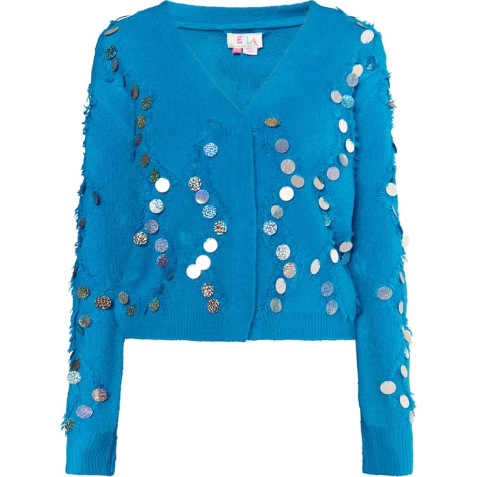 IZIA Vest Dames blauw
