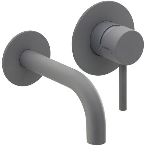 Herzbach DEEP GREY concealed basin mixer 16 cm 23.203756.1.06