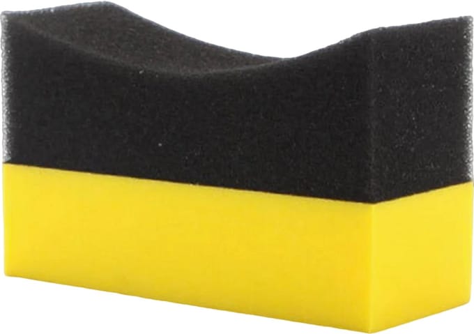 Tyre & Trim Applicator Bandenspons - Geel/Zwart