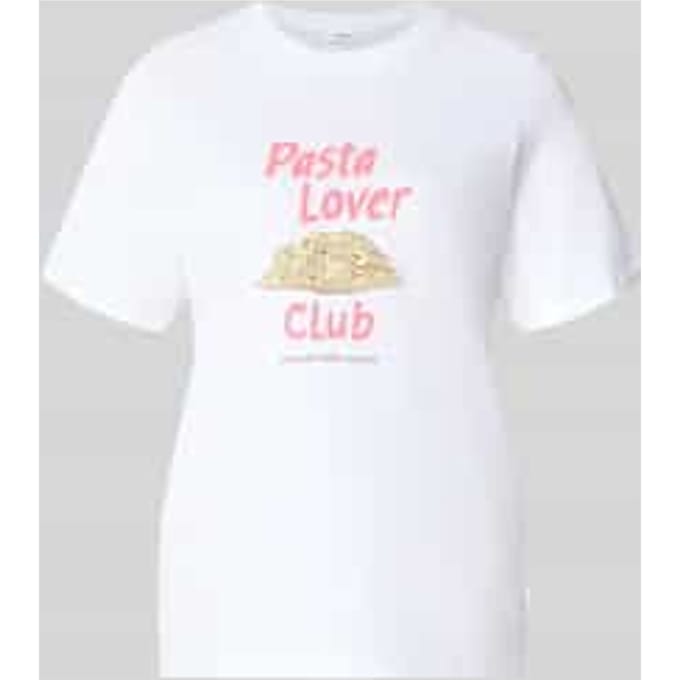 regular fit T-shirt van puur katoen