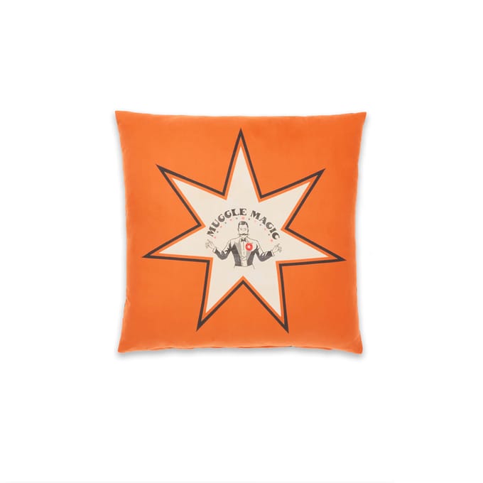 Decorsome x Harry Potter Muggle Magic Square Cushion - 40x40cm - Soft Touch