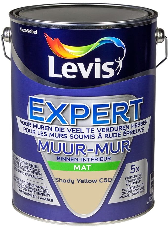 Levis - Expert Muur Binnen Mix - Shady Yellow C50 - Mengverf - 5 L