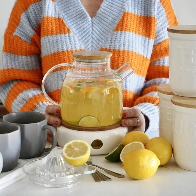 Glazen Kan Tadar Nexo 1.3L Borosilicaat met Filter - Ideaal voor Thee