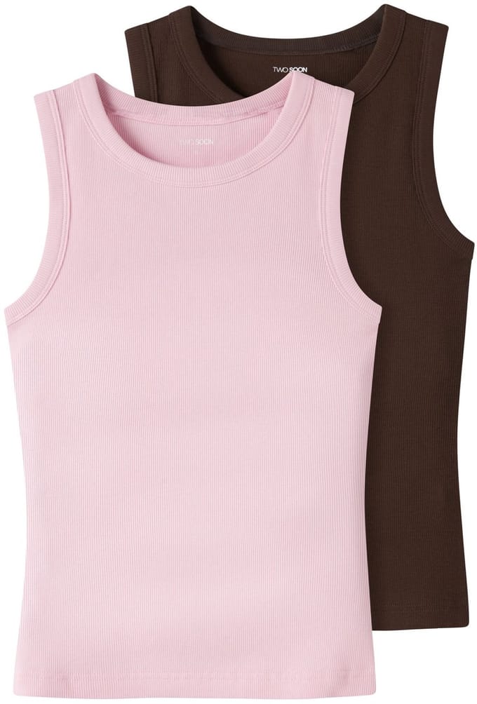 NAME IT - TAFRIX 2P SL TANK TOP NOOS - Dames - Tops