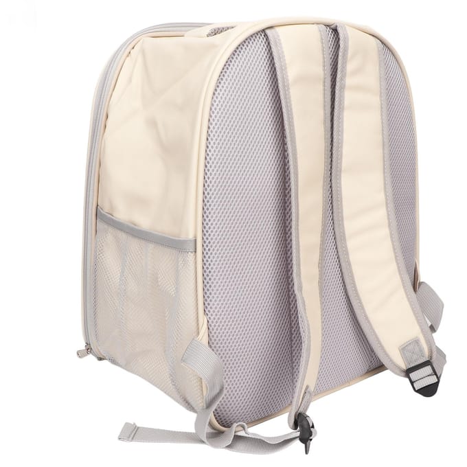 Sac à dos pour chat Polyvalent Grande Capacité Transparent Ventilé Portable Animal de Compagnie Bulle Voyage pour gray