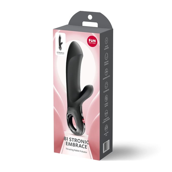 Bi Stronic Embrace Thrusting Rabbit Vibrator