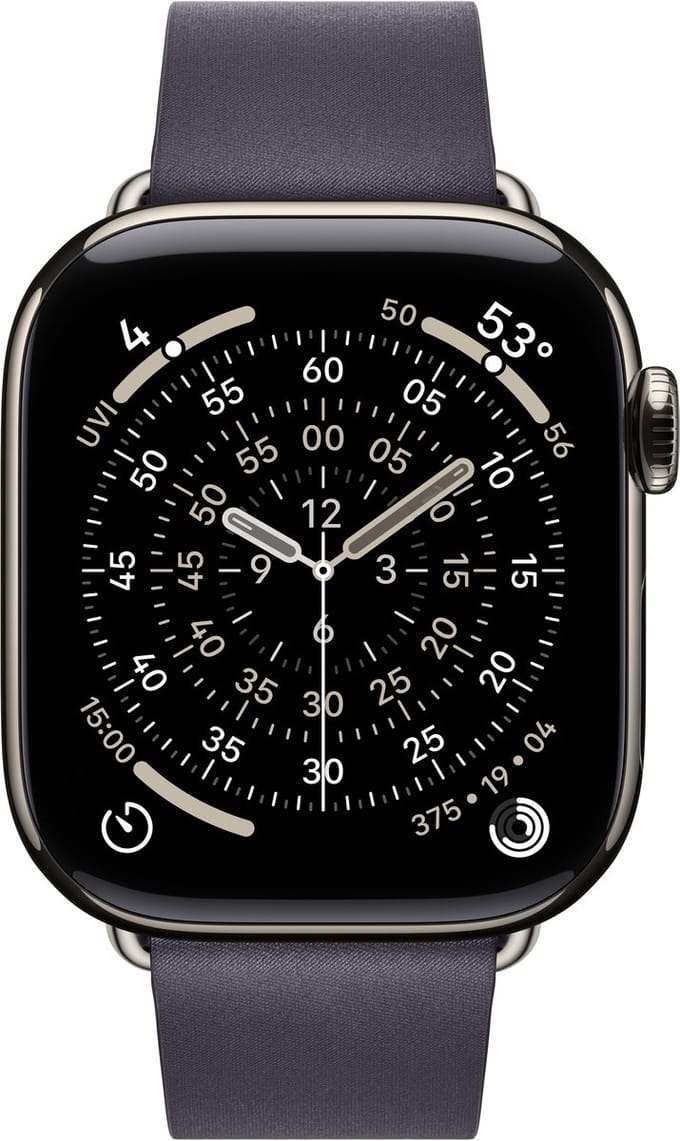 Apple Watch 42mm - Middernachtpaars - Modern Buckle - Medium
