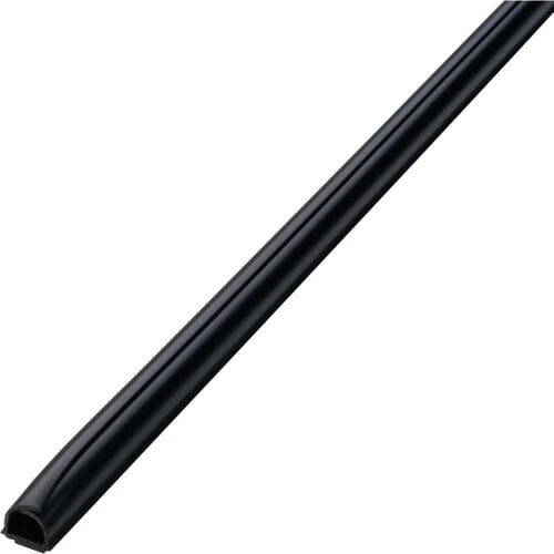 Inofix Cablefix Flexibel 2201 Zwart (8x7mm) Zelfklevend (4x1M) (Nieuw nu ook in 10mm)