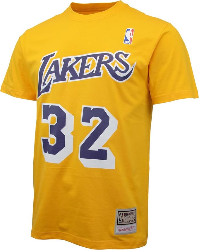 NBA Hardwood Classics Naam & Nummer T-Shirt voor Fans