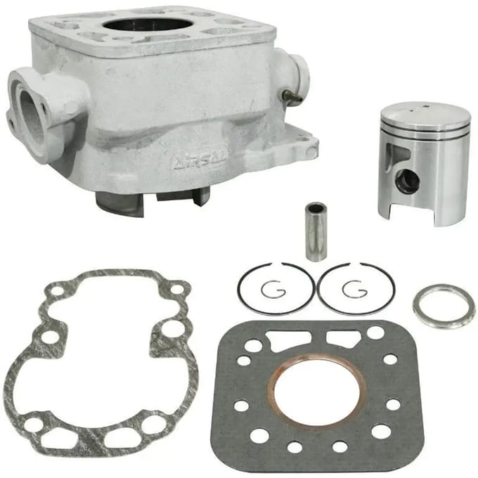 Aanpasbare aluminium dooscilinder Airsal Suzuki 50 RMX 2000+, SMX 2000+ - Nikasil -