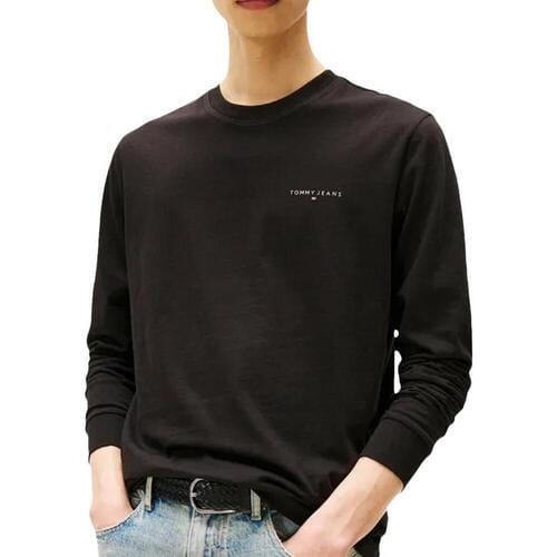 T-shirt Tommy Hilfiger Slim Linear Chest Logo Longsleeve Hommes