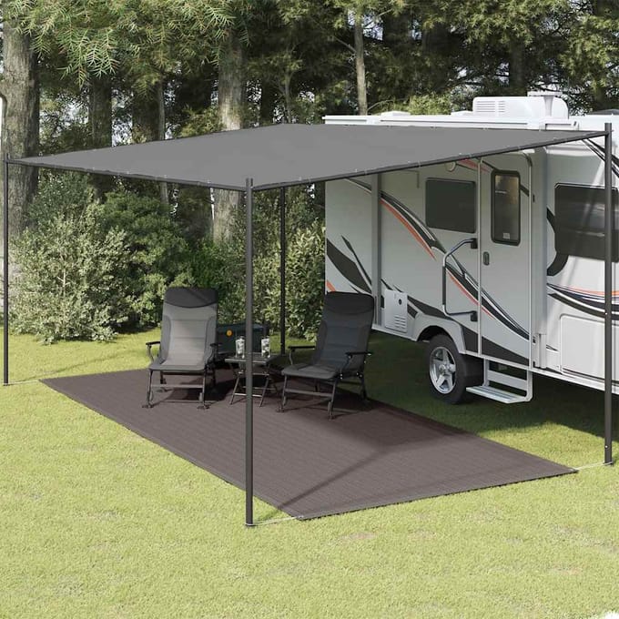 vidaXL - Tenttapijt - 250x600 - cm - antraciet