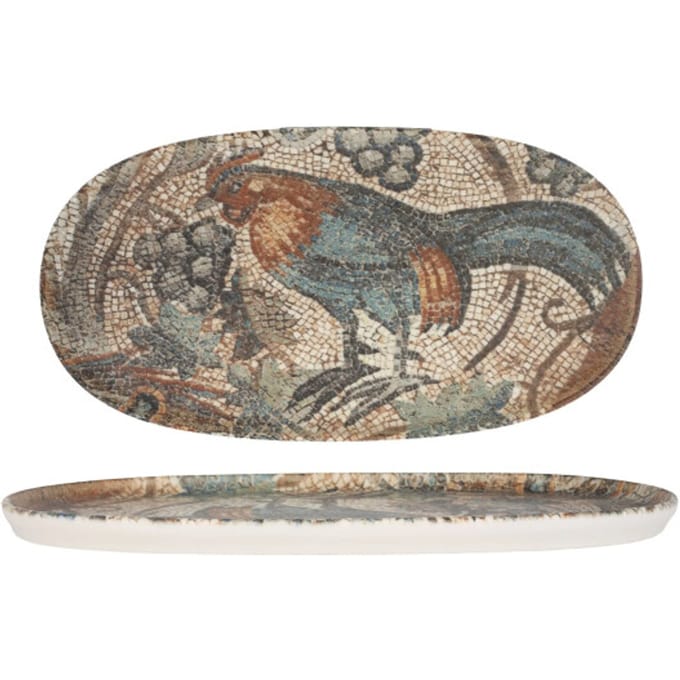 Bonna Serveerschaal mesopotamia porselein 30 cm set van 2