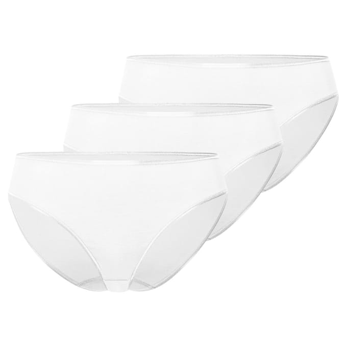 Hanro Dames midi slip 3 pack Cotton Seamless