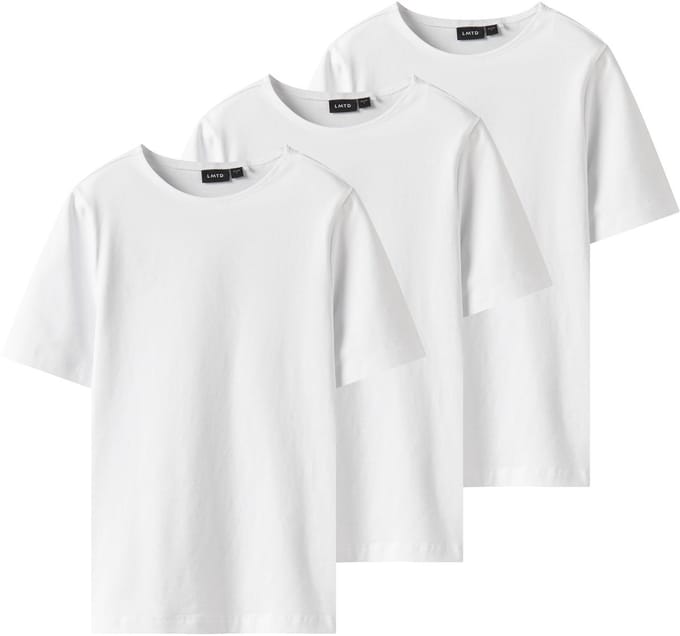 Name it T-shirt 3-pack biologisch katoen
