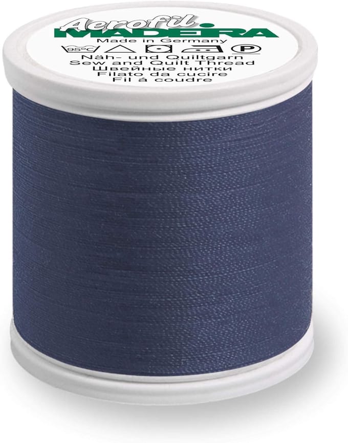 MADEIRA EL9124.8105 124-0009124-008105, 100% polyester, blauw, 100 m
