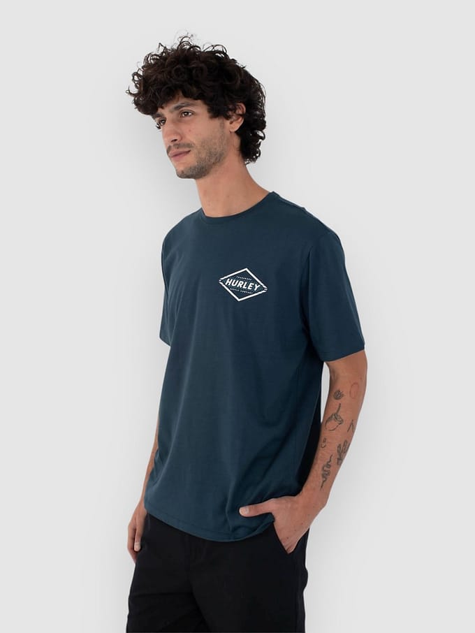 Hurley Velocity T-Shirt blauw
