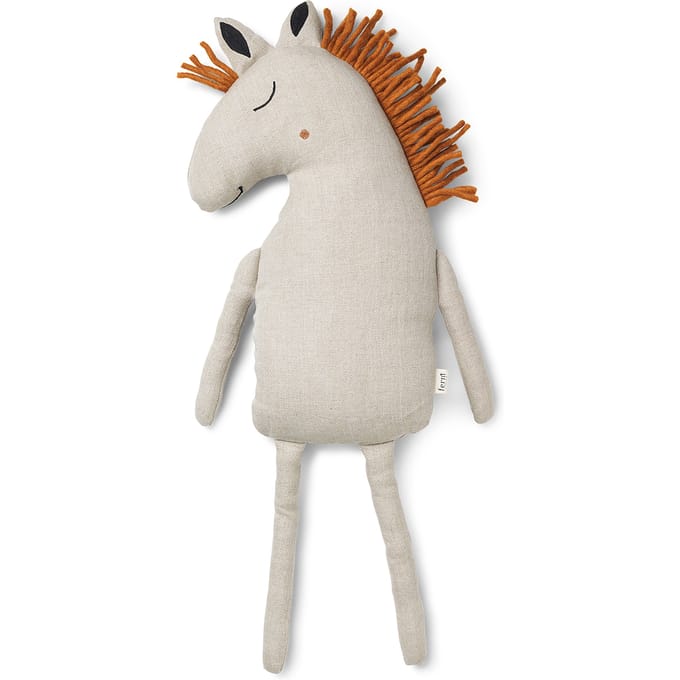 Ferm Living Safari Kussen Paard - natural