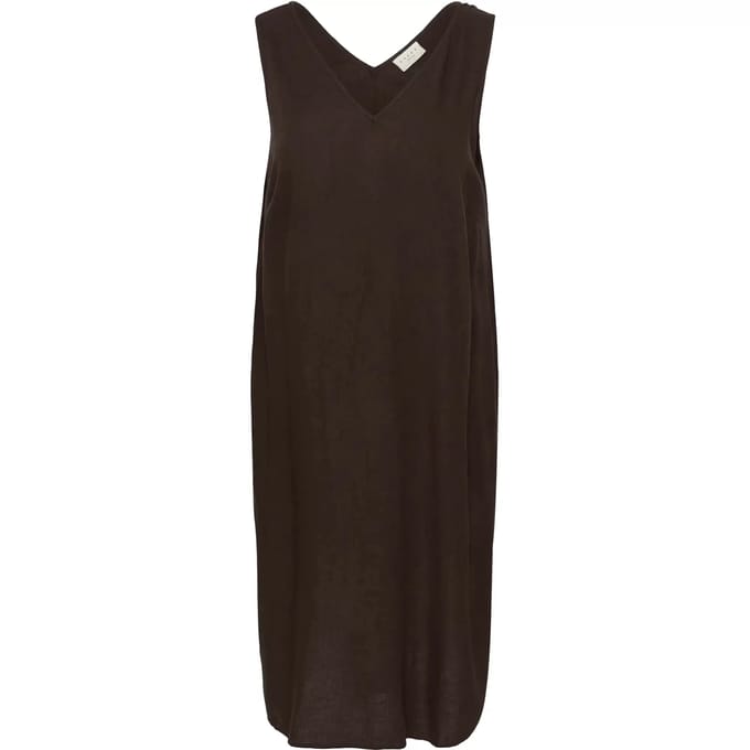 Mouwloze damesjurk KAFFE Curve Mille