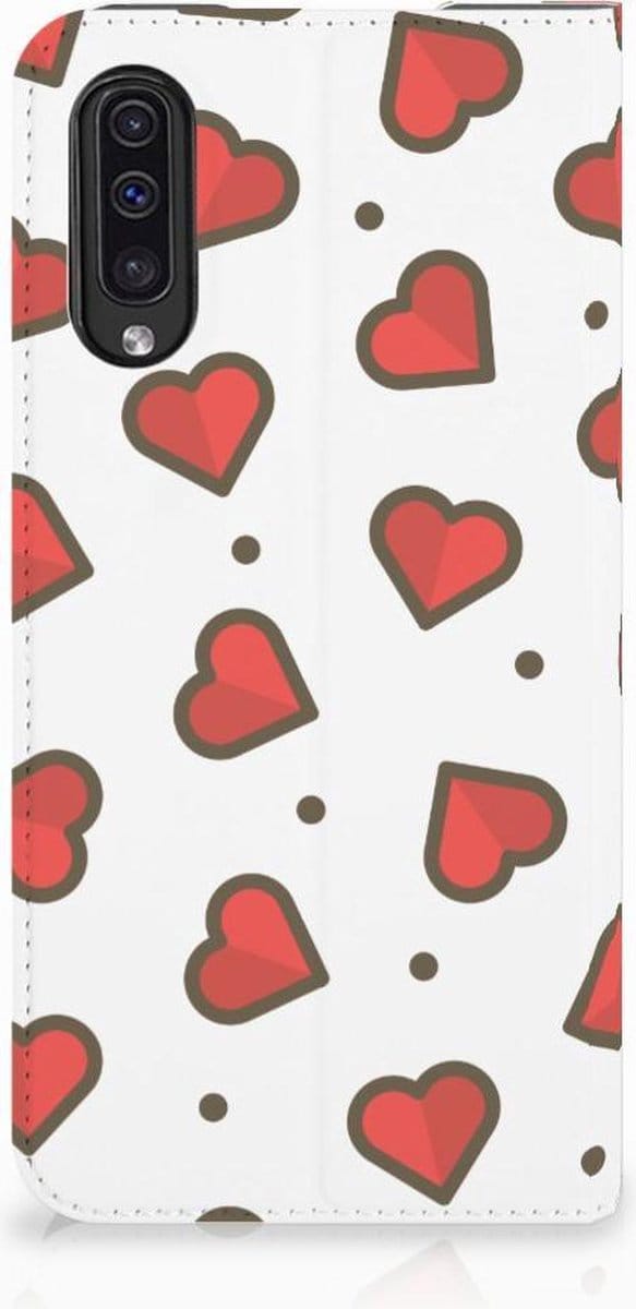 Samsung Galaxy A50 Hoesje met Magneet Hearts