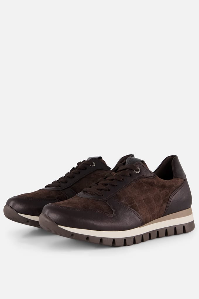 Gabor Sneakers bruin Suède - Maat 6,5